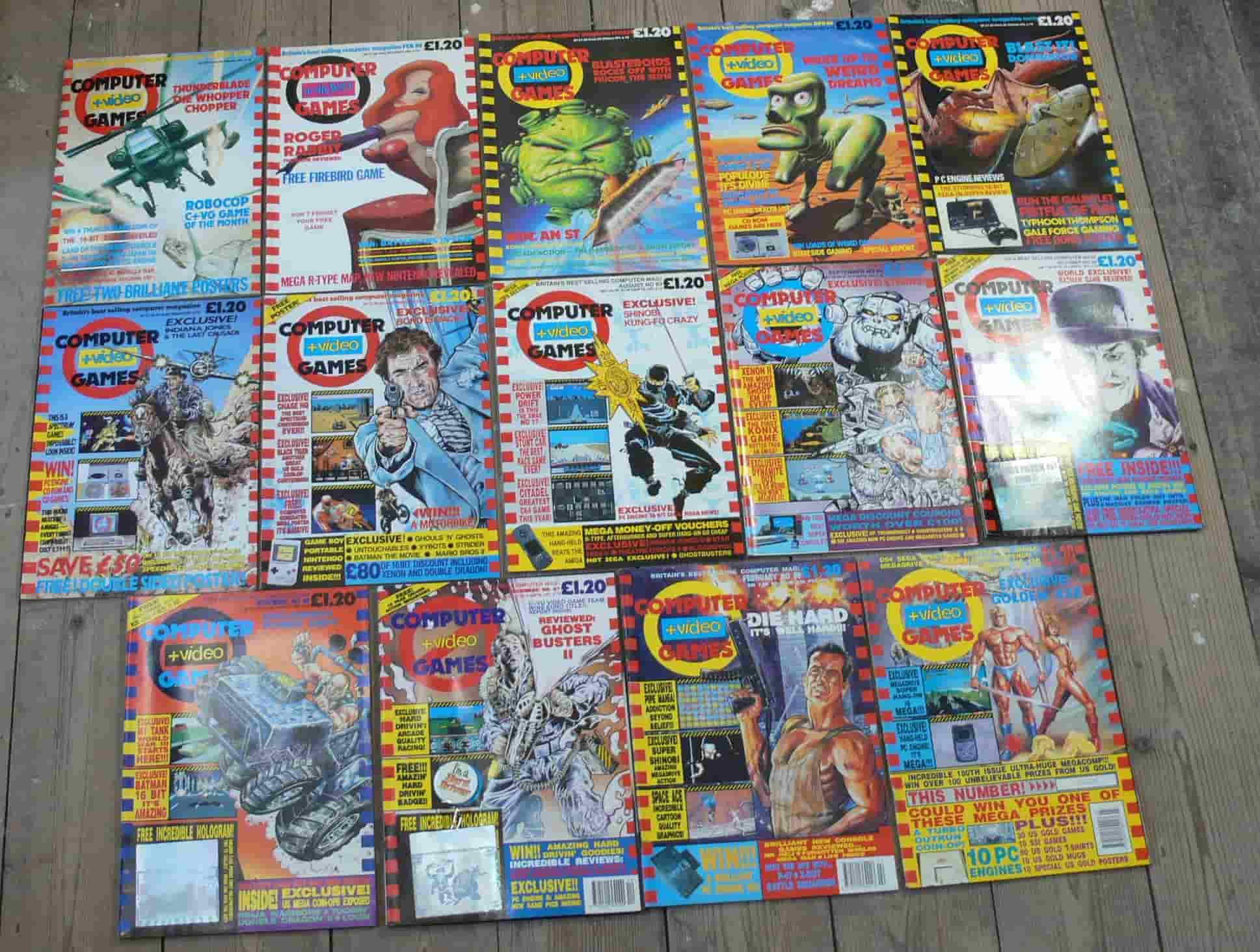 Retro 1989/90/91 Computer + Video Games Magazine